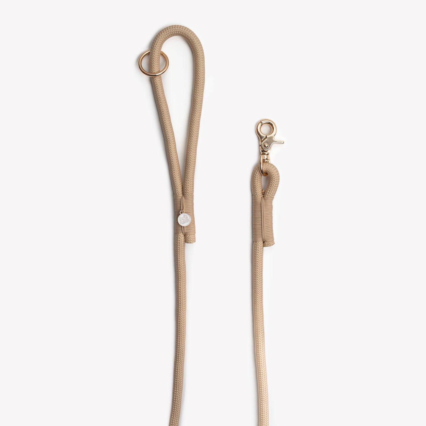 'Tan' - Braided Rope Leash Regular Braided Leash FURLOU