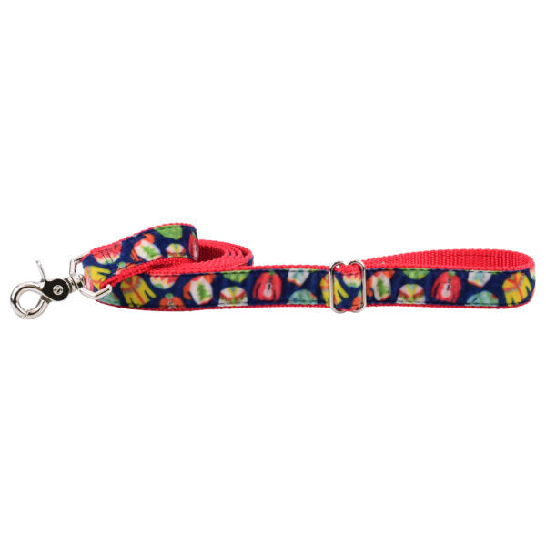 Cozy Sweaters Velvet Dog Leash (1″ Only) 2 Hounds Design