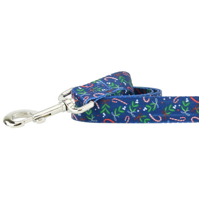 Kiss The Dog Christmas Holiday Dog Leash – EarthStyle 2 Hounds Design
