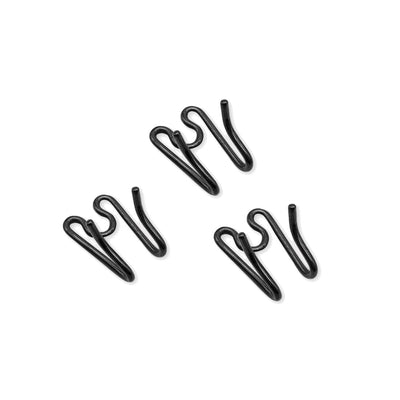 Herm Sprenger - Extra Links for Lengthening - Micro Prong - Black Stainless steel, 1.5 mm 3-pack Gauge 1.5 mm x 0.8" (2cm) Dog Training Collar Dogline