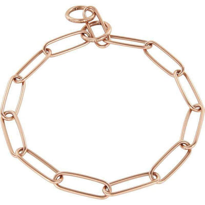 Herm Sprenger - Long Link Fur Saver Collar - Curogan Collars, Choke Chain Dog Collars Dogline