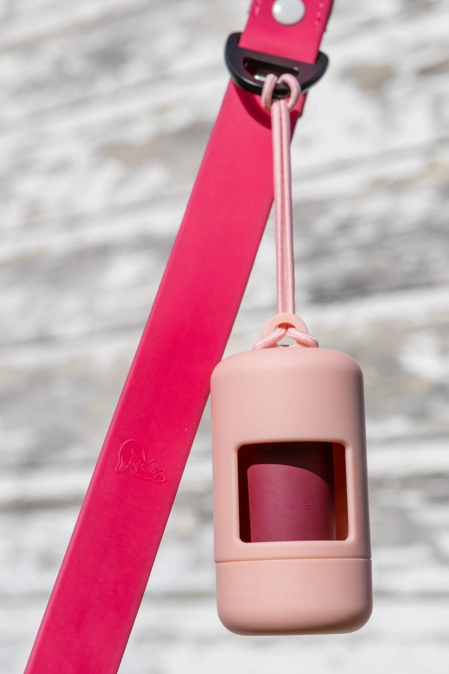 English Rose Waste Bag Dispenser Pet Waste Bag Dispenser Aria the Fox