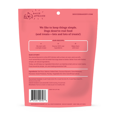 Bocce's Bakery Salmon Soft & Chewy Dog Treats 6oz Soft & Chewy Antelope Pets