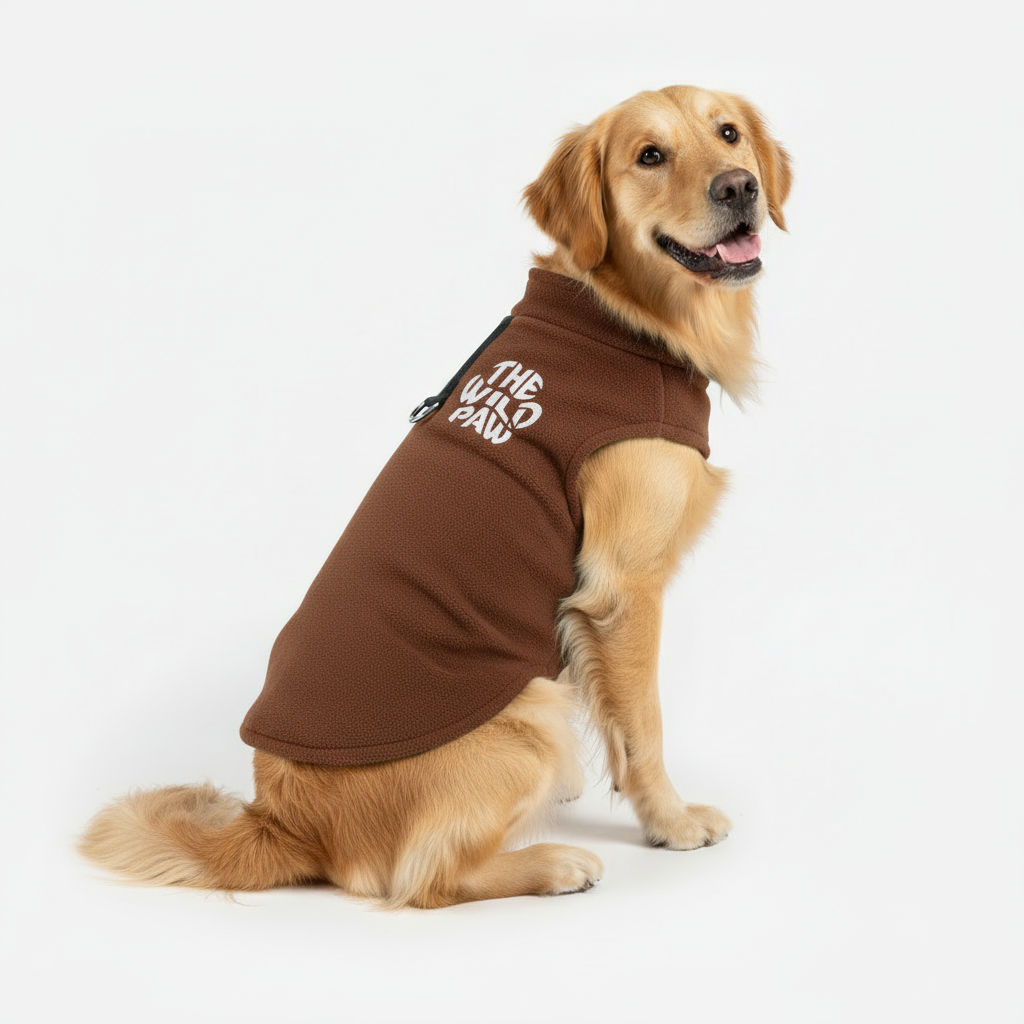 SnugPeak Fleece Dog Coats The Wild Paw