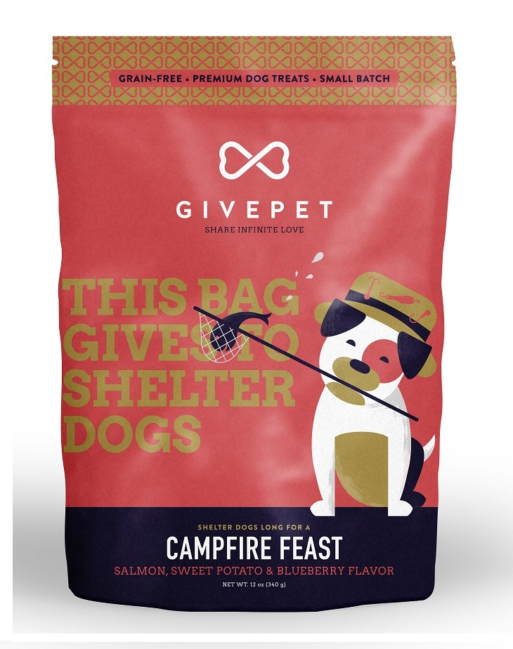 GivePet Crunchy Dog Treats Campfire Feast 11 Oz. Dog Treats GivePet