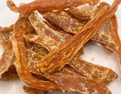 Chicken Jerky Strips - made to order Chicken Chief’s Treats and Pet Supplies