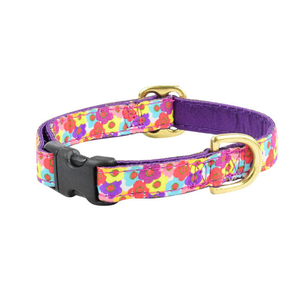 Tiny Blooms 5/8″ Floral Dog Collar Dog Collar 2 Hounds Design