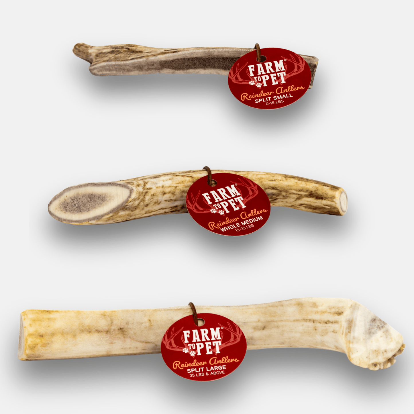 Reindeer Antler Dog Chews | Organic Chews for Dogs Antler Dog Chew Farm To Pet
