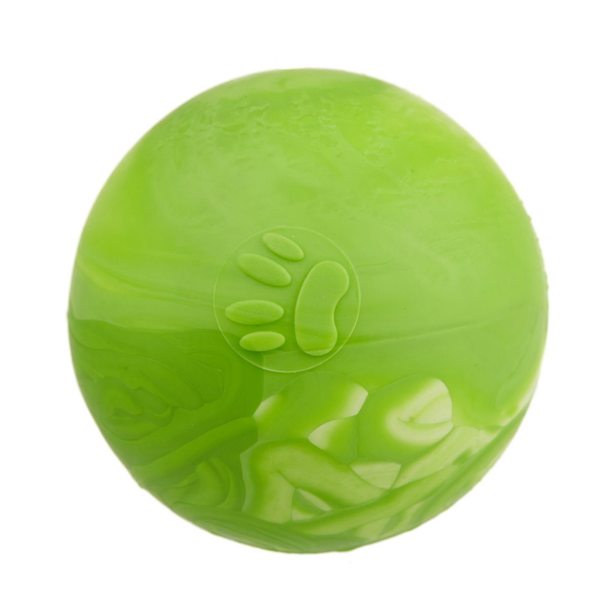 Rubber Euro Ball Green Dog Toys Dogline
