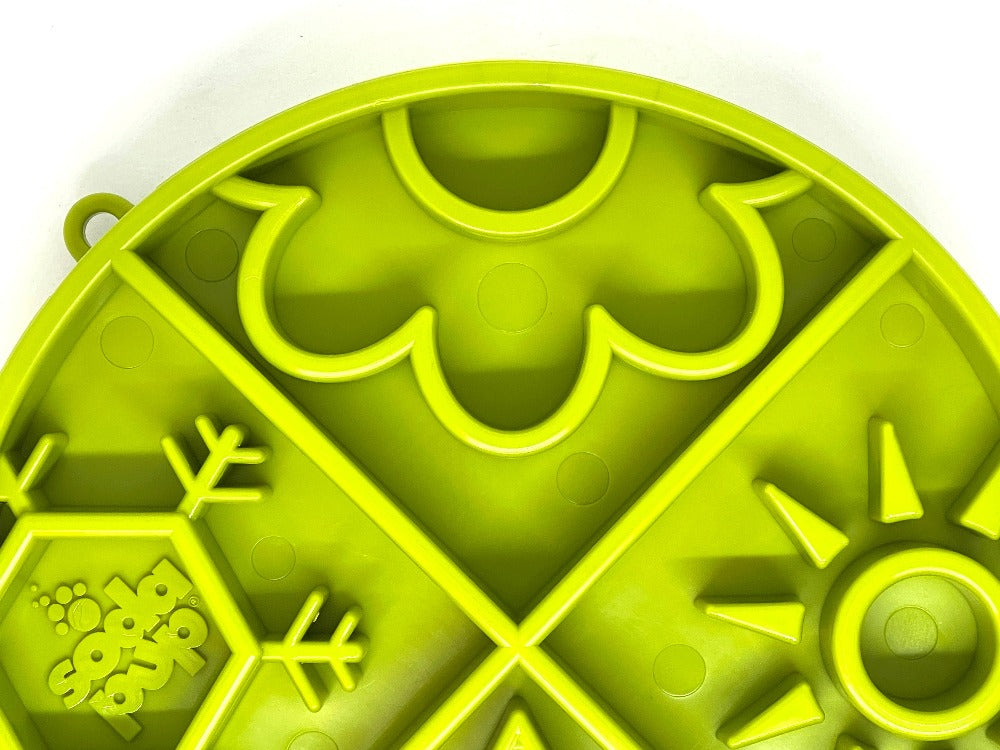 Four Seasons eTray - Shallow Slow Feeder Dog Bowl for Enrichment | USA Made ETRAY SodaPup/True Dogs, LLC