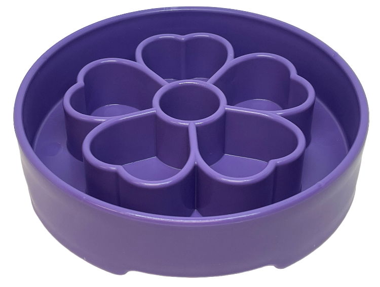 Flower eBowl Deep Slow Feeder Dog Bowl for Enrichment | USA Made EBOWL SodaPup/True Dogs, LLC