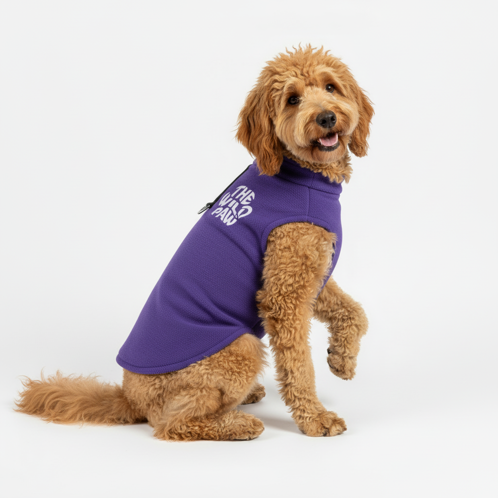 SnugPeak Fleece Coat The Wild Paw