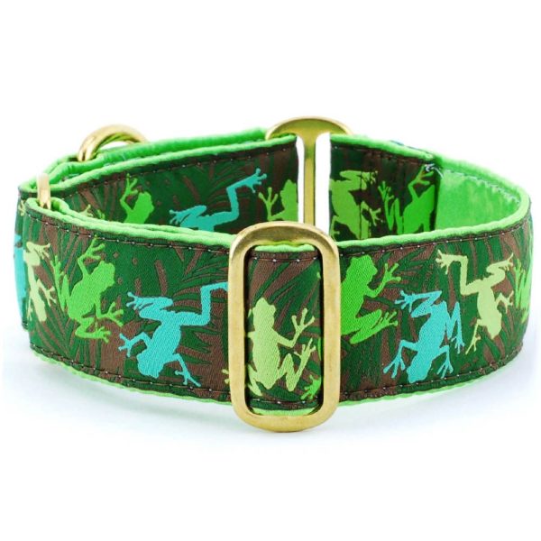 Coqui Jungle – Exclusive Dog Collar Dog Collar 2 Hounds Design