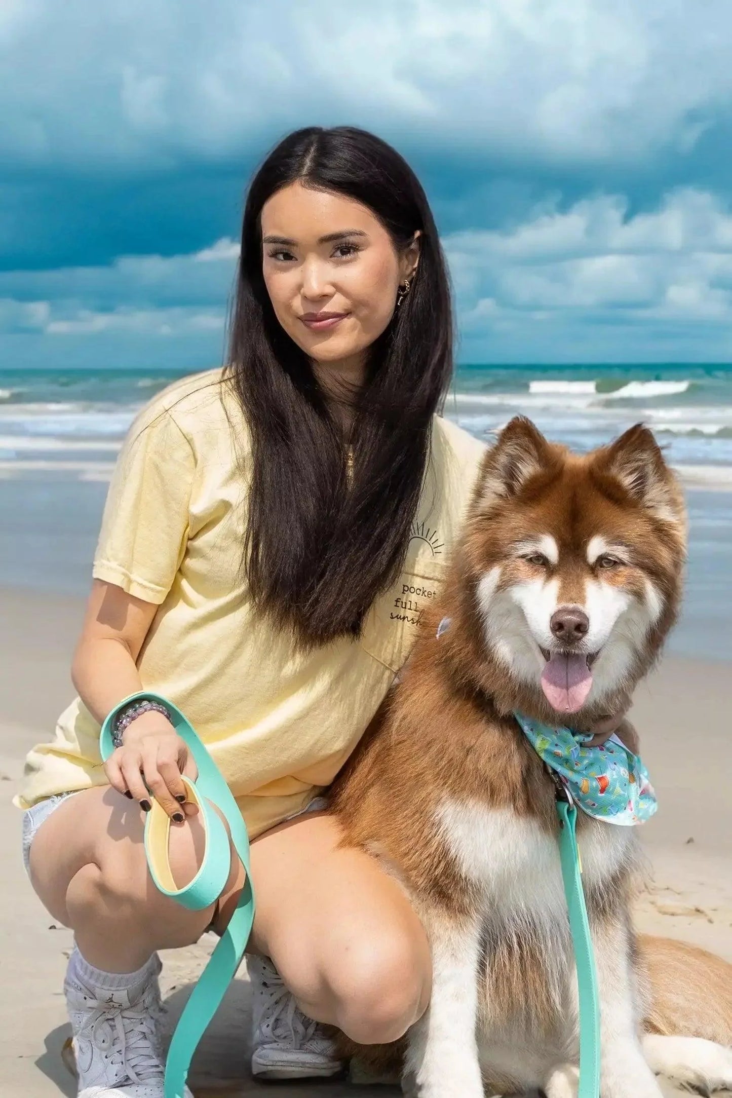 Seaside Sips Dog Bandana Dog Bandana Aria the Fox