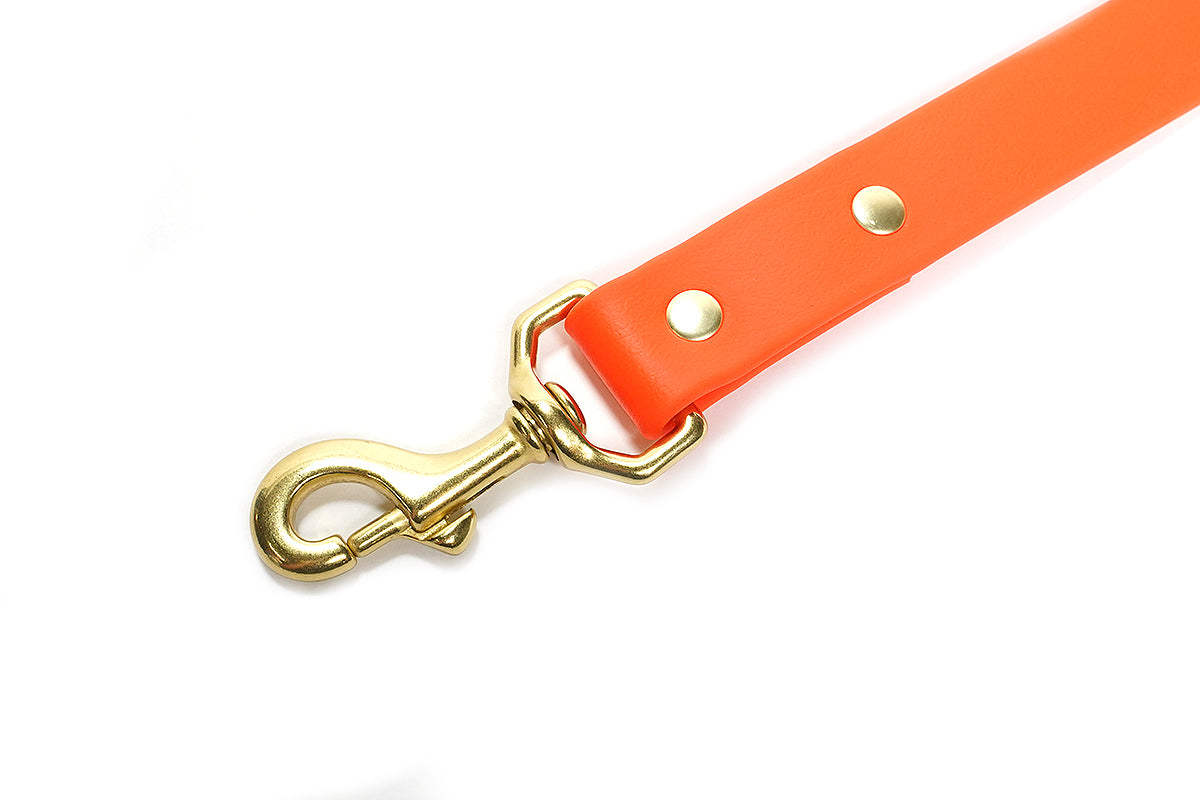 Sporting Dog Leash - Blaze Orange Dog Supplies Pointer Traditions