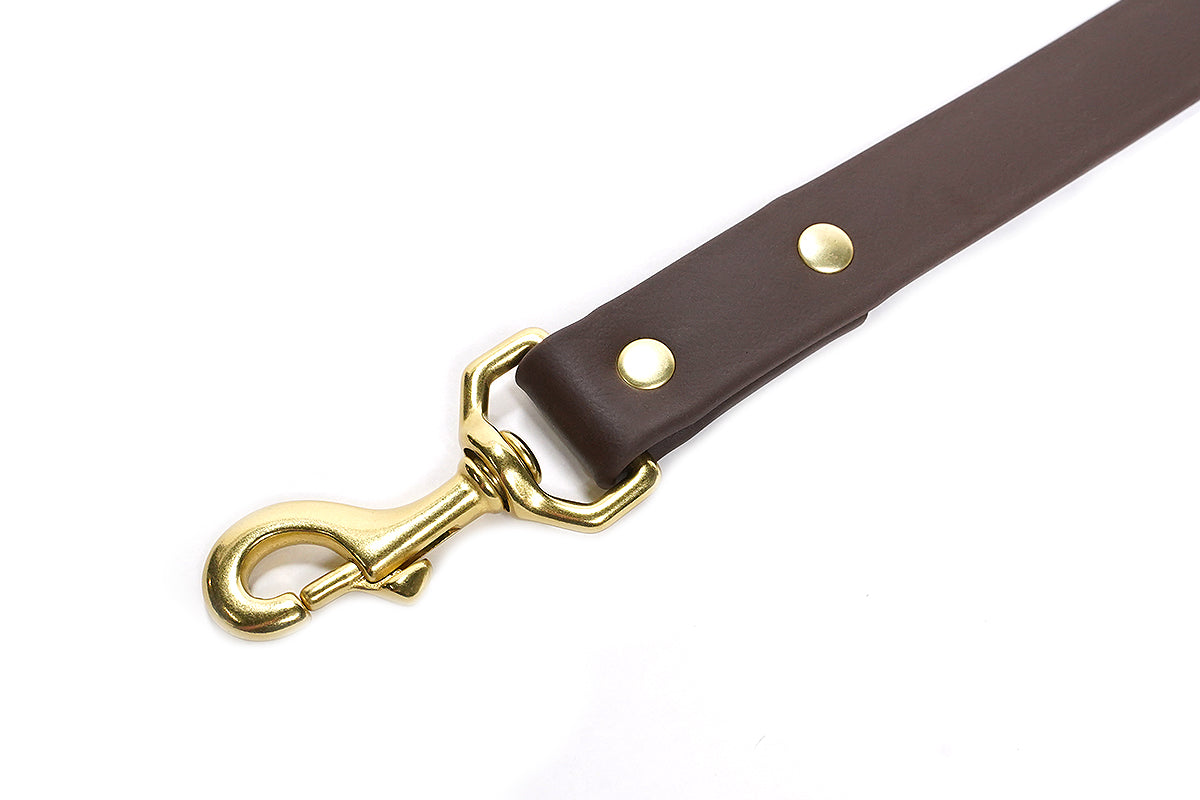 Sporting Dog Leash - Leather Brown Dog Supplies Pointer Traditions
