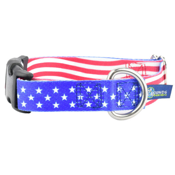 Star Spangled Dog Collar – EarthStyle 2 Hounds Design