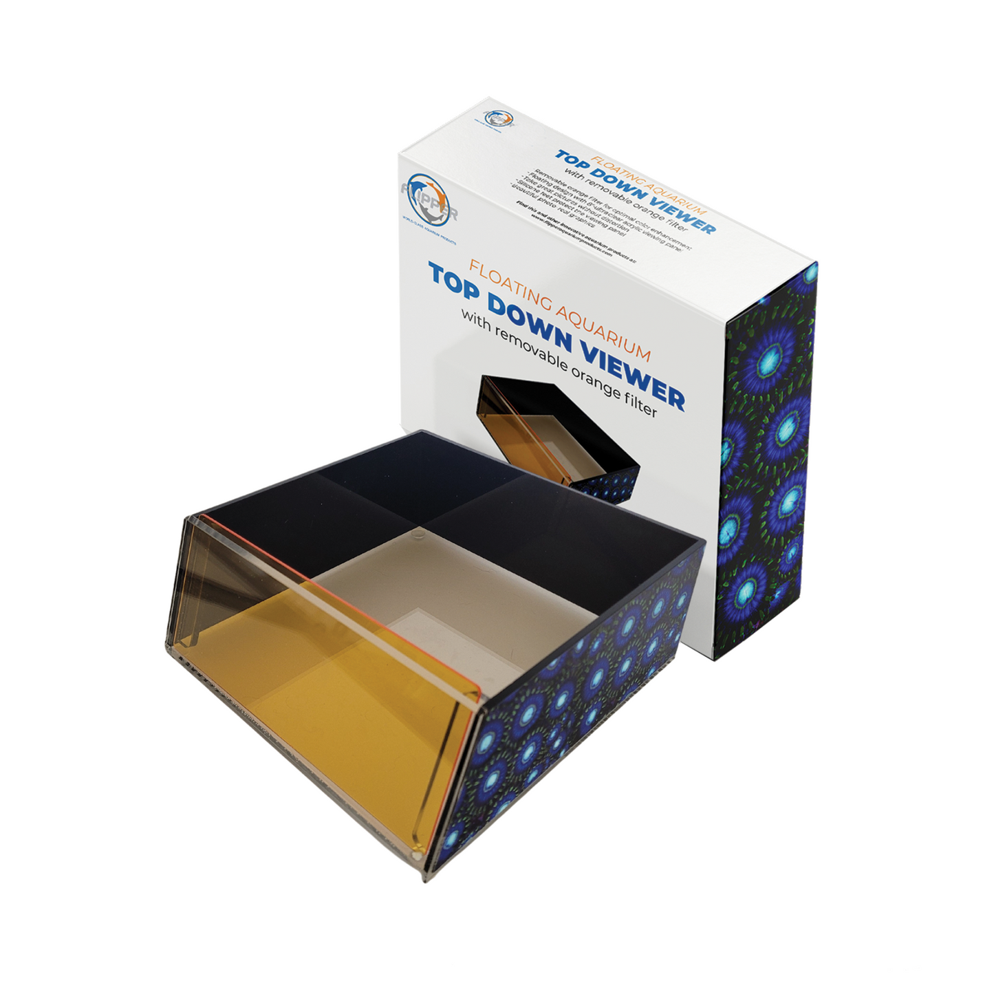 Top Down Viewer Zoa - 8" panel Show Flipper Aquarium Products