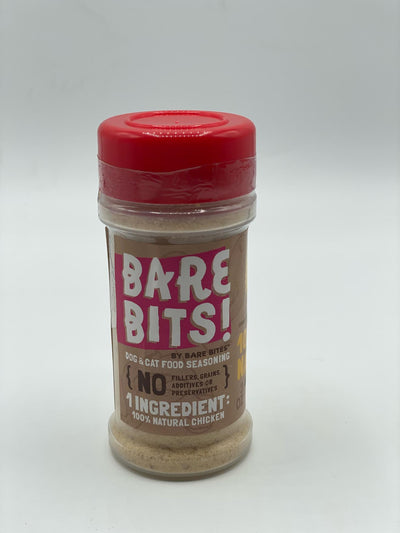 Bare Bits! Dog and Cat food seasoning. Food Topper Bare Bites