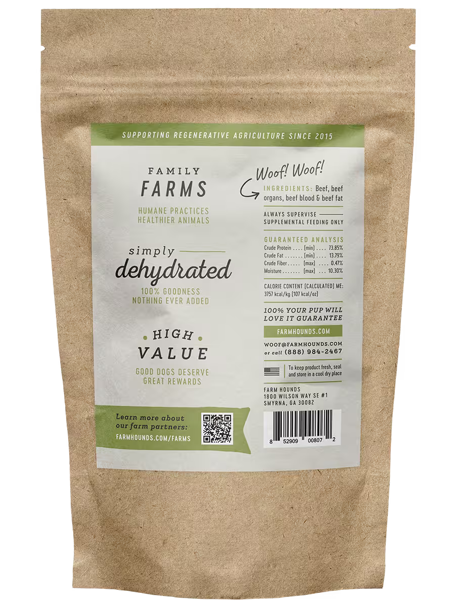 Beef Strips Treats Farm Hounds