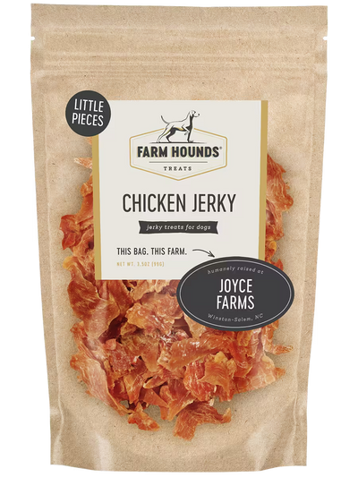 Chicken Jerky Little Pieces (3.5oz) Jerky Farm Hounds