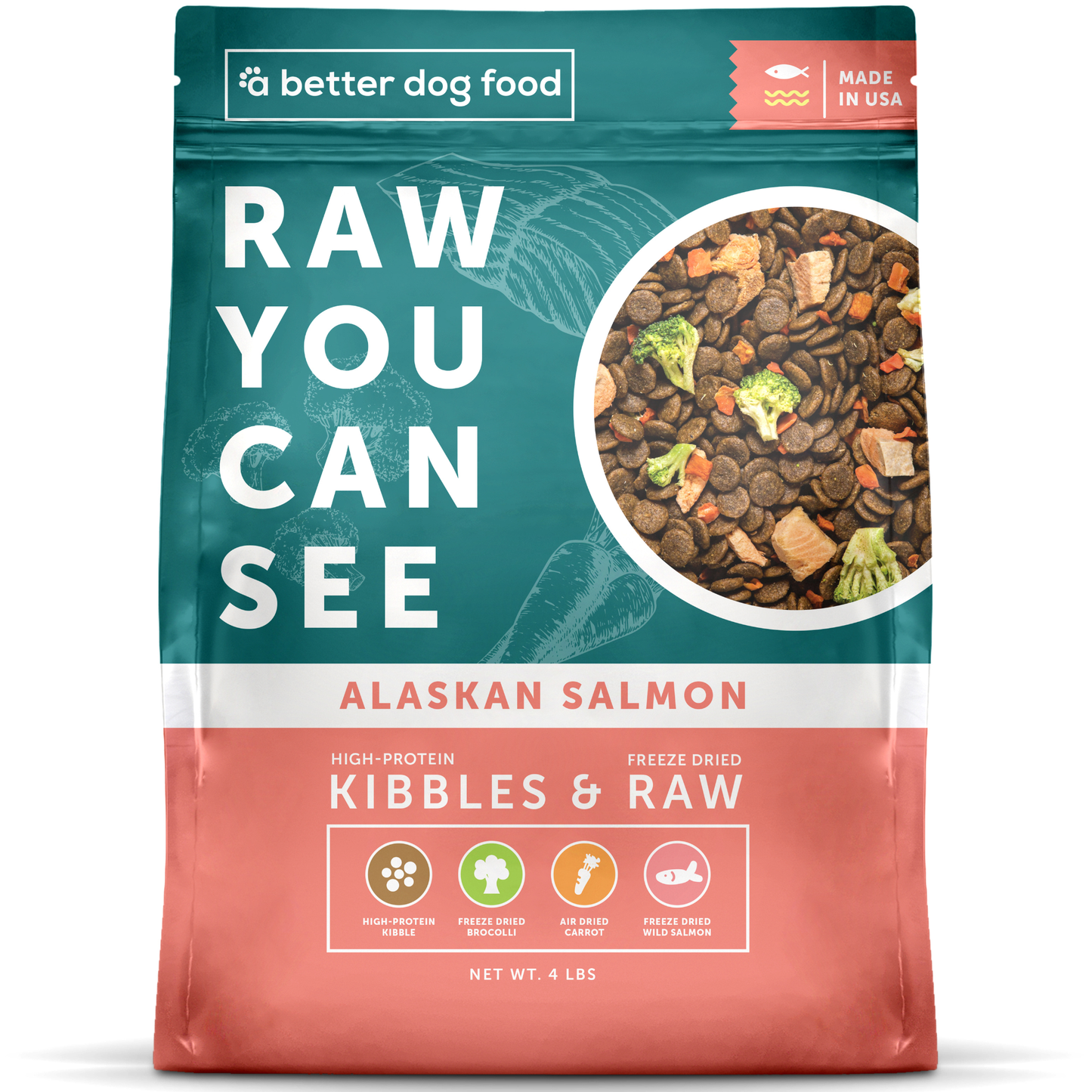 A Better Dog Food Salmon - Raw You Can See A Better Treat