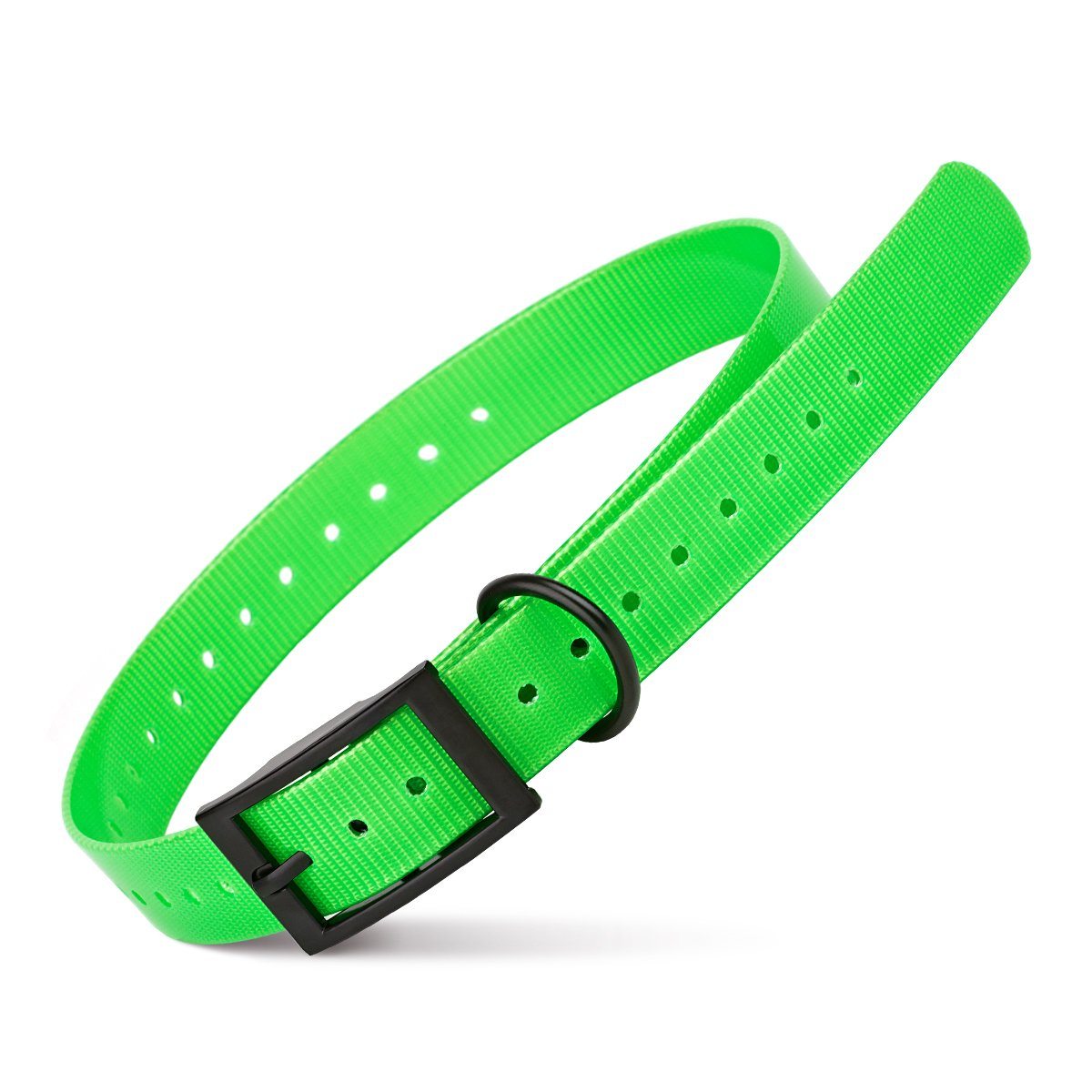 Biothane E-Collar Replacement Strap Green 11”-26” Dog Collar Dogline