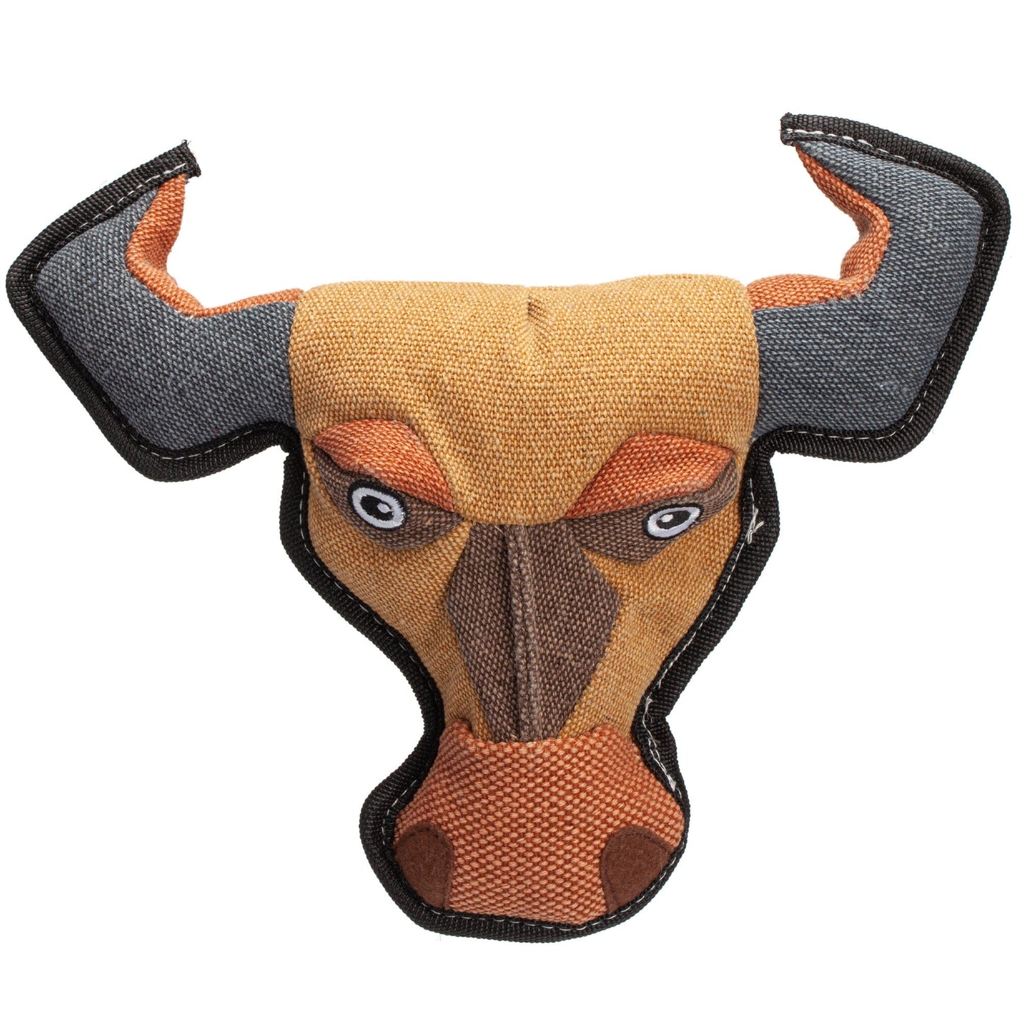 10" Nature Bull Animal Squeaky Toy Dog Toys Dogline