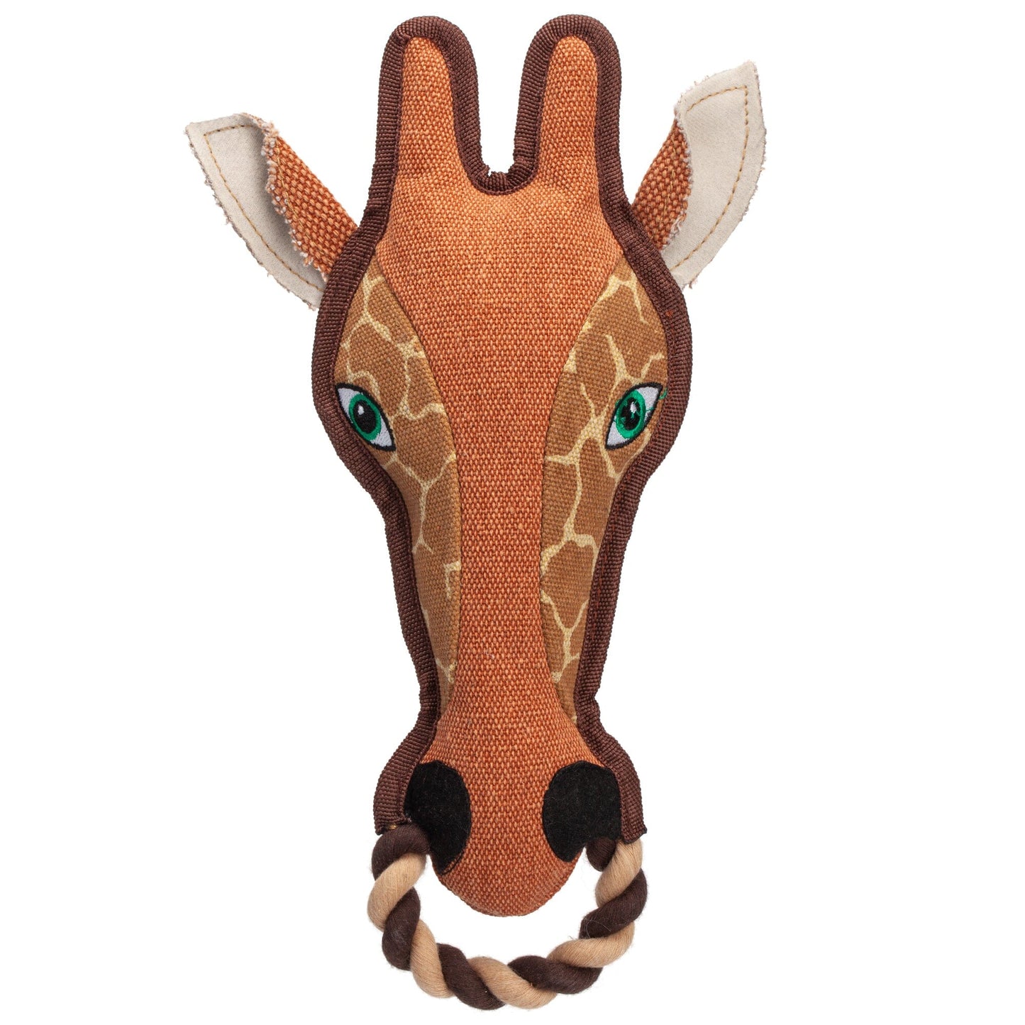 13" Nature Giraffe Animal Squeaky Toy Dog Toys Dogline