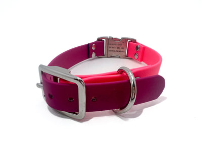 The Elegance Collar by Chief Treats Pink Purple Extra-Small 12" or less Dog Collar Chief’s Treats and Pet Supplies