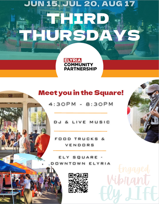 8/17/23 Elyria's Third Thursday Event - LAST ONE of the Season!