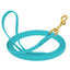 Viper Biothane Long Line 33 ft Lead with Brass Hardware Sky Blue 1 2" Dog Leashes Dogline