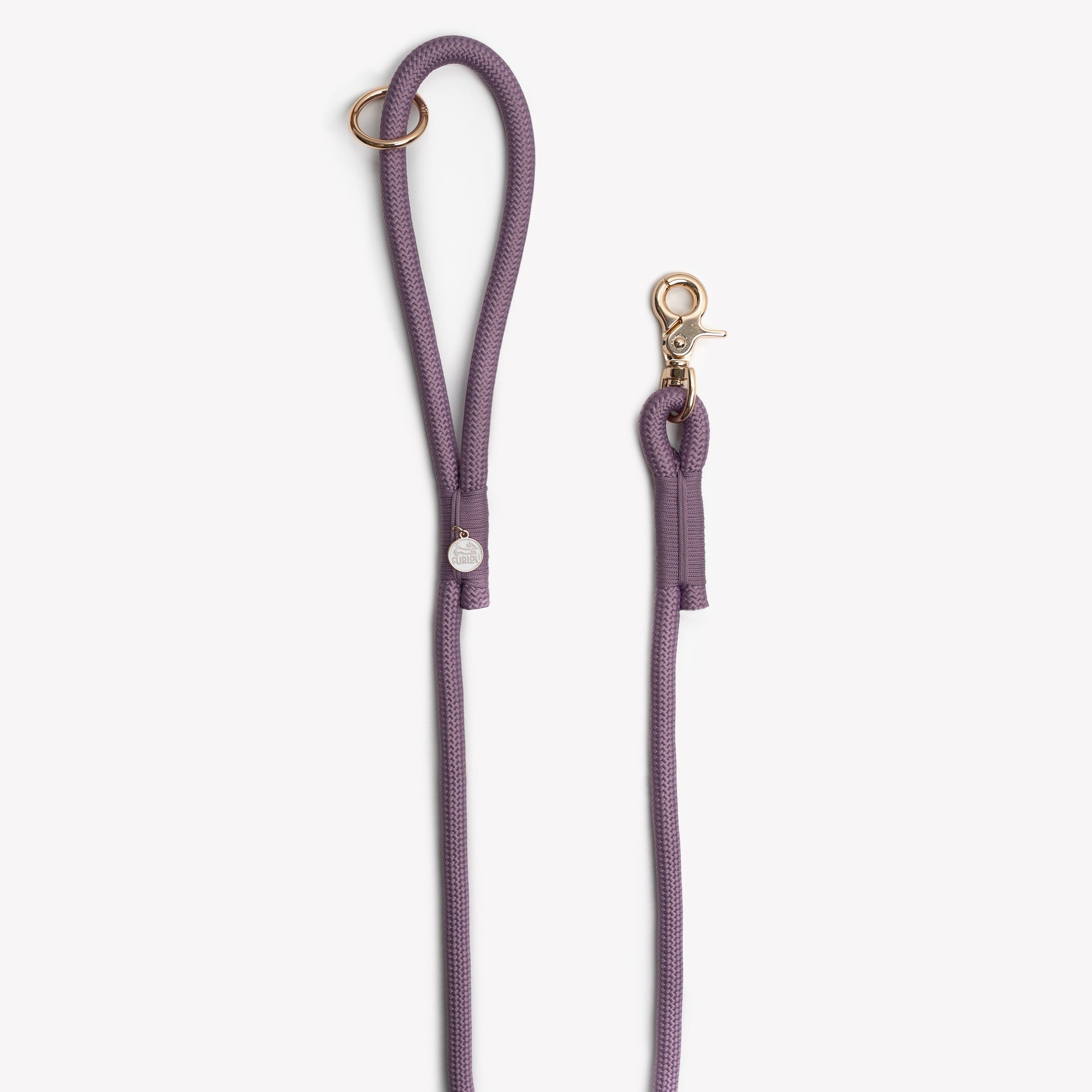 'Lilac' - Braided Rope Leash Regular Braided Leash FURLOU