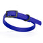 Biothane Waterproof Dog Collar - X-Small (9 to 12 inches) Blueberry Royal L 9"-12" x W 1 2" Dog Collar Dogline