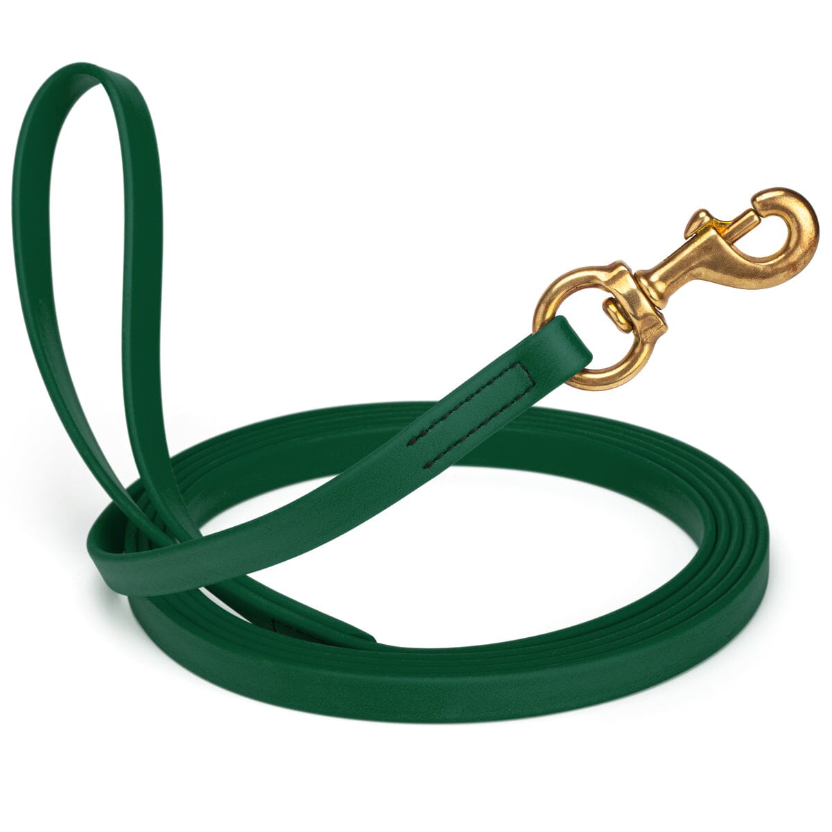 Viper Biothane Long Line 10 ft Lead with Brass Hardware Hunter Green 5 8" Dog Leashes Dogline