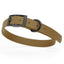 Biothane Waterproof Dog Collar - Medium (15 to 18 inches) Coyote Brown L 15"-18" x W 3 4" Dog Collar Dogline
