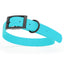 Biothane Waterproof Dog Collar - X-Large (22 to 25 inches) Sky Blue L 22"-25" x W 1" Dog Collar Dogline