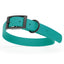 Biothane Waterproof Dog Collar - X-Large (22 to 25 inches) Blue Aqua L 22"-25" x W 1" Dog Collar Dogline