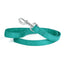Comfort Microfiber Flat Dog Leash Teal Dog Leashes Dogline