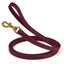Viper Biothane Long Line 10 ft Lead with Brass Hardware Merlot Burgundy 3 4" Dog Leashes Dogline