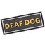 Dogline 3D Rubber Removable Patches for Dog Harness and Vest Deaf Dog Dog Patches Dogline