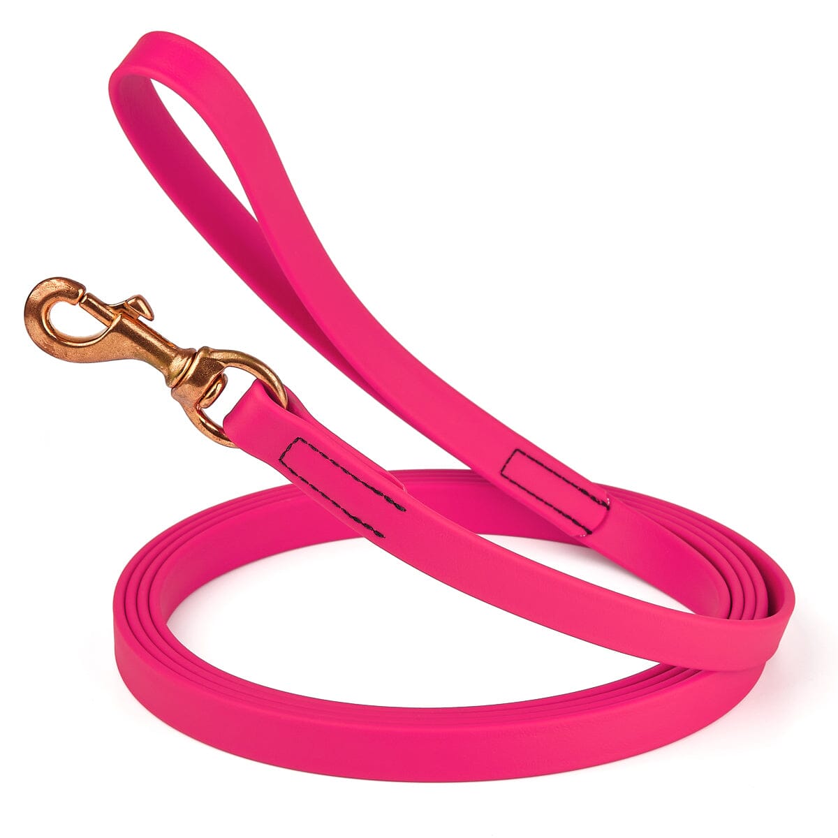 Viper Biothane Long Line 10 ft Lead with Brass Hardware Passionfruit Pink 3 4" Dog Leashes Dogline