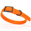 Biothane Waterproof Dog Collar - Small (12 to 15 inches) Hunter Orange L 12"-15" x W 5 8" Dog Collar Dogline