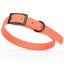Biothane Waterproof Dog Collar - Small (12 to 15 inches) Coral L 12"-15" x W 5 8" Dog Collar Dogline