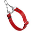Biothane Adjustable Martingale Collar for Dogs Cherry Red Martingale Dog Collar Dogline