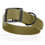 Biothane Waterproof Dog Collar - 1.5in Wide - XX-Large (24 to 28 inches) Olive Drab Green L 24"-28" x W 1.5" Dog Collar Dogline