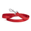 Comfort Microfiber Flat Dog Leash Red Dog Leashes Dogline