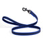 Rubber Infused Nylon Dog Leash Blue 4' 3 4" Dog Leashes Dogline