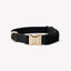 'Black' - Canvas Dog Collar Canvas Collar FURLOU