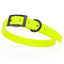 Biothane Waterproof Dog Collar - Medium (15 to 18 inches) Safety Yellow L 15"-18" x W 3 4" Dog Collar Dogline